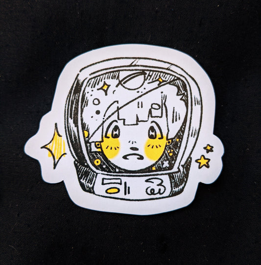 Space Girl Stickers! - MilkyTomato