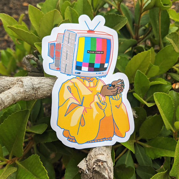 TV Head Sticker! – Milky Tomato