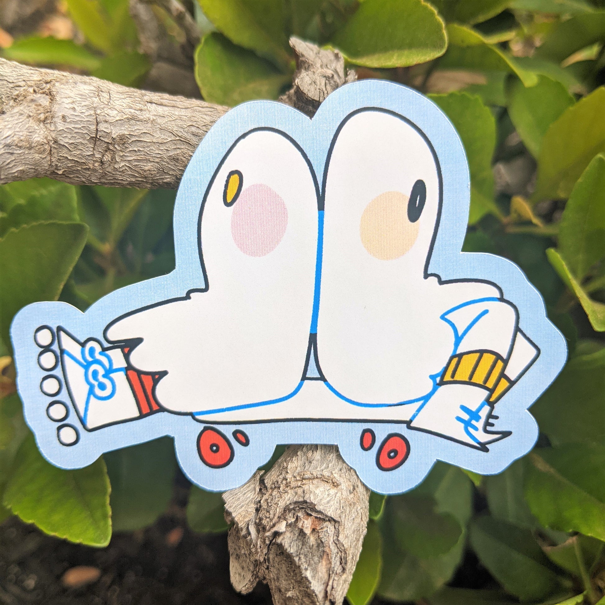 Silly Doodle Ghost Stickers! - MilkyTomato