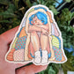 Quilt Girl Sticker! - MilkyTomato