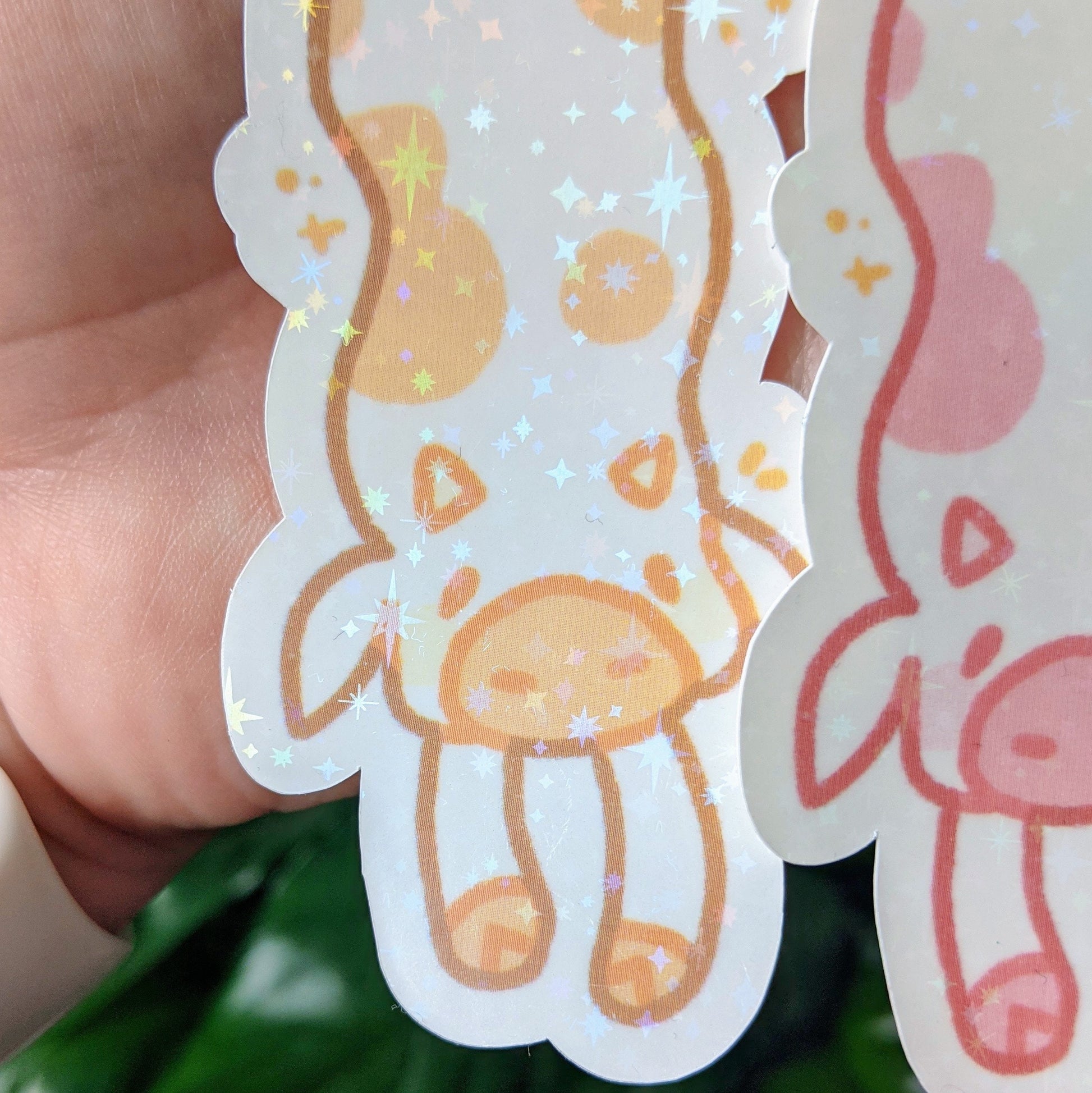 Sparkly Long Cow Stickers! - MilkyTomato