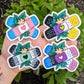 Bandaid Pride Flag Stickers // FUNDRAISER // Pride Flag Waterproof/Weatherproof Sticker - MilkyTomato