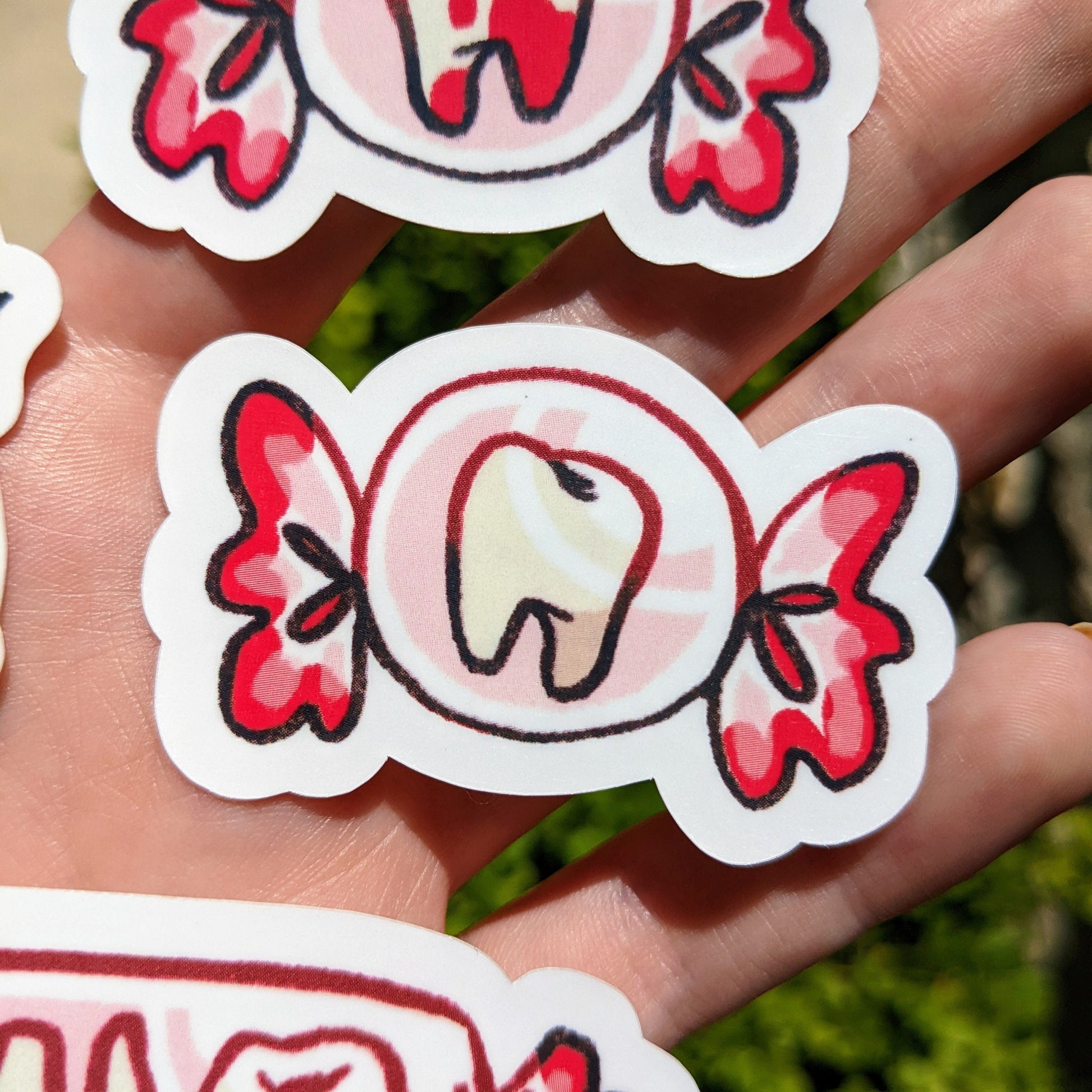 Teeth Candy Stickers! - MilkyTomato