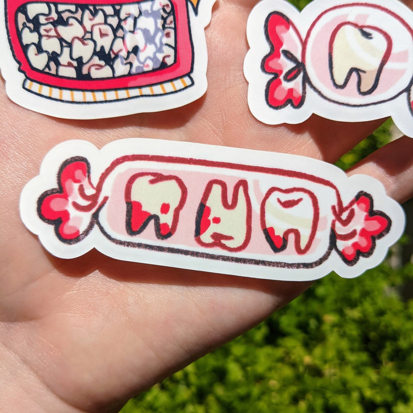 Teeth Candy Stickers! - MilkyTomato