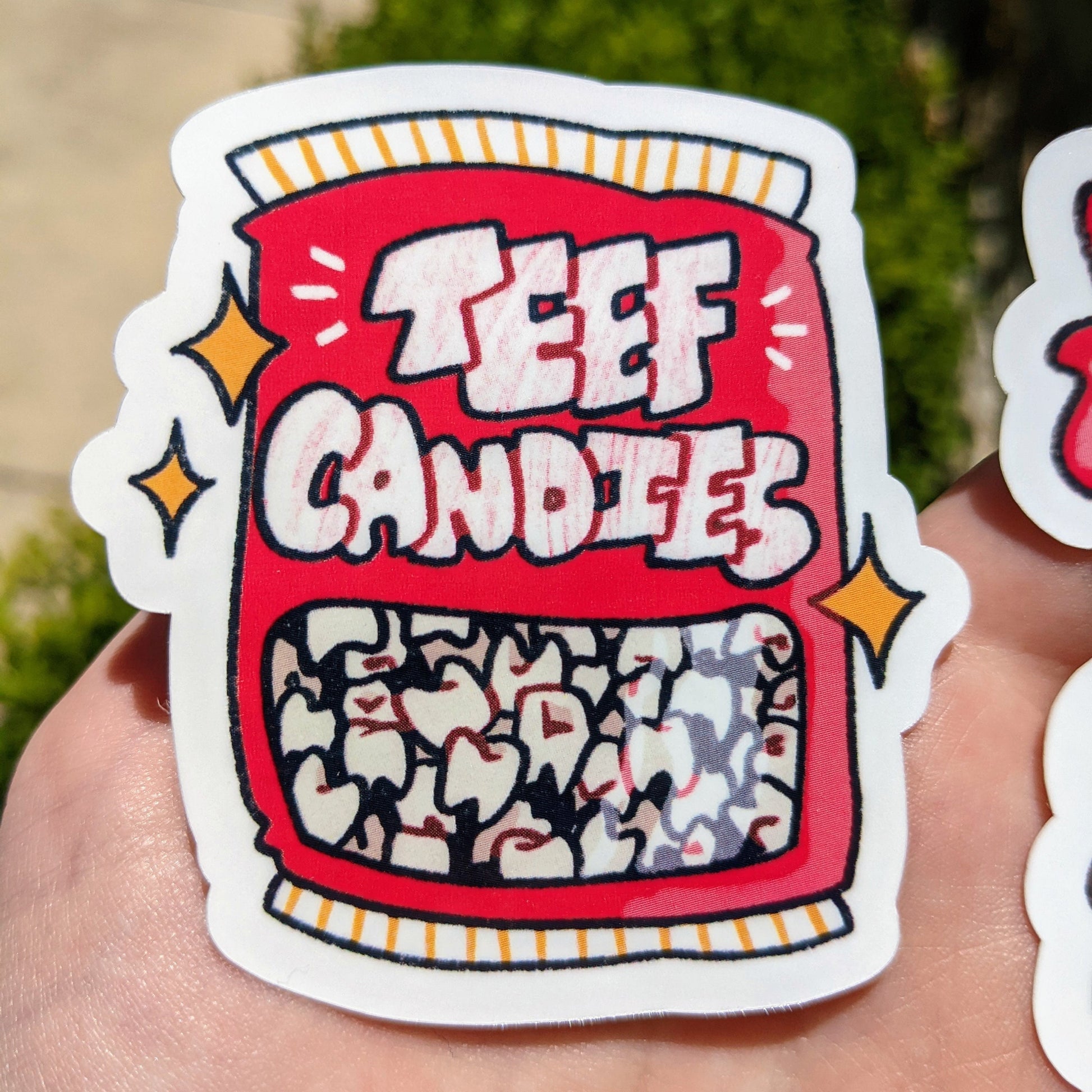 Teeth Candy Stickers! - MilkyTomato